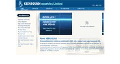 Desktop Screenshot of keensound.com